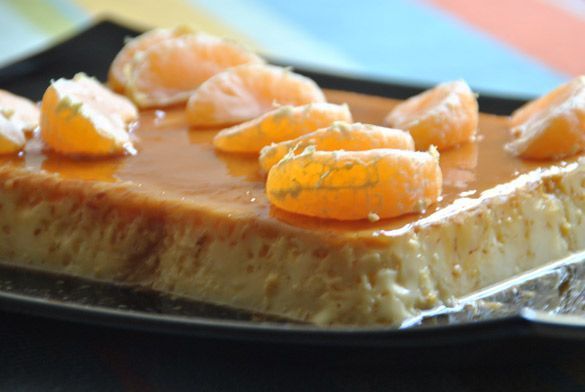 Un delicioso postre casero fácil y rápido de hacer con mandarinas