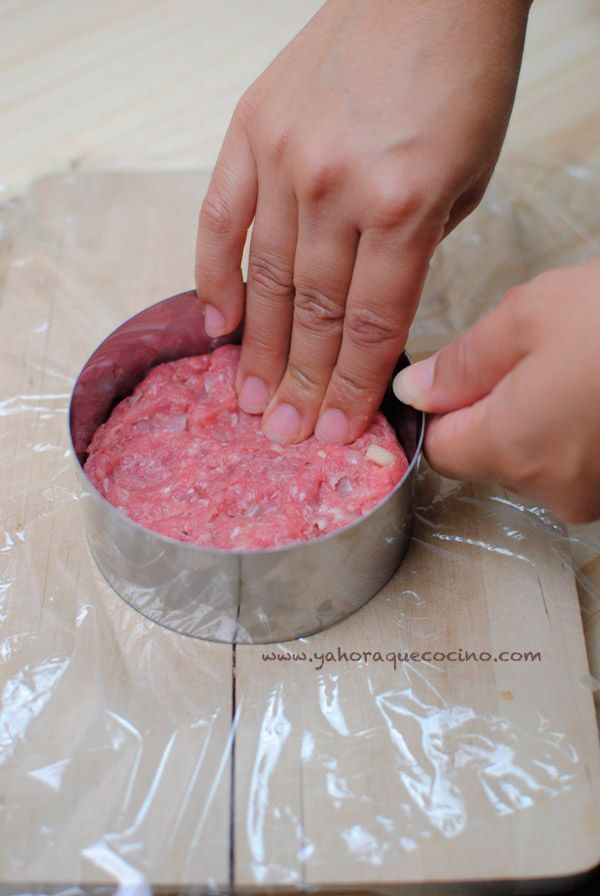 Hamburguesas Caseras